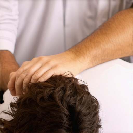 Expert chiropractic spinal adjustment for long-term health Chiropractor performing a spinal adjustment on a patient in a clinical setting
