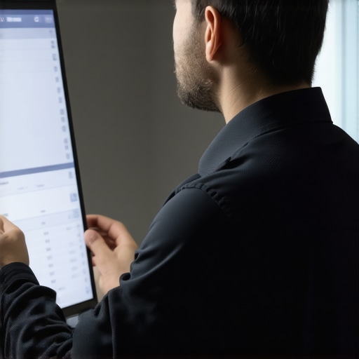 Chiropractor using digital tools to assess patient's posture for personalized treatment