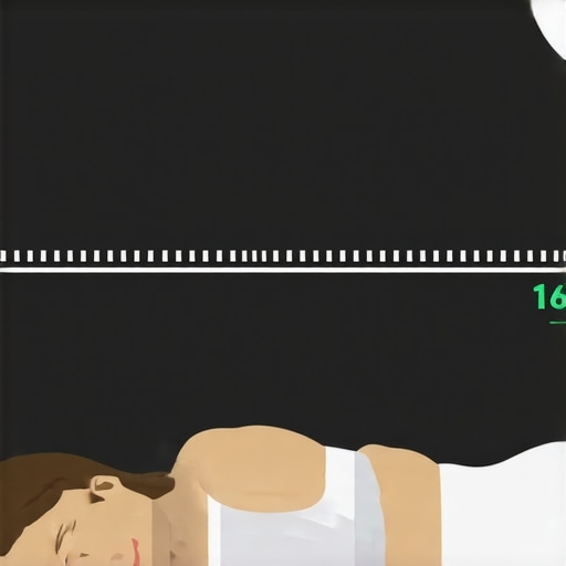 Diagram illustrating correct side sleep posture with pillows supporting the neck, knees, and lumbar region