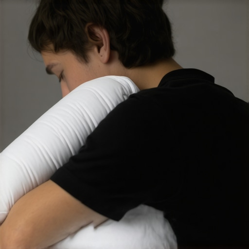 Supportive pillow setup for neck alignment during sleep.