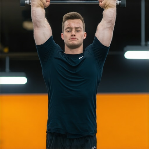 Person demonstrating correct pull-up form reducing rib strain