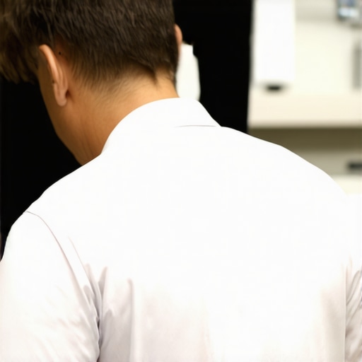 Advanced Neurological Spinal Adjustment Professional chiropractor performing a targeted spinal adjustment to help an athlete recover from injury.