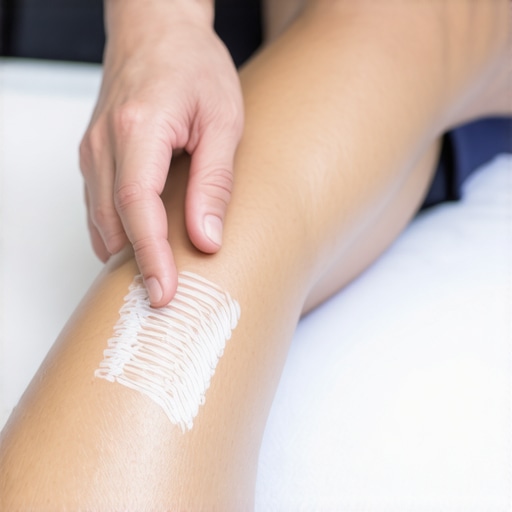Differentiating Neural Tension from Muscle Tightness A practitioner performing a neural tension test on a patient's lower limb.