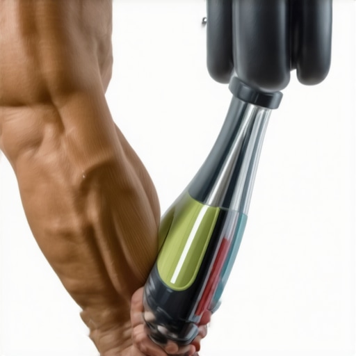 Person performing controlled eccentric wrist curl for elbow rehab