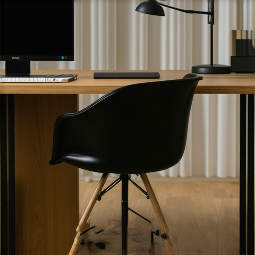Ergonomic Saddle Chair for SI Joint Health A modern split-seat saddle chair designed to maintain neutral pelvic tilt and reduce lower back pressure.