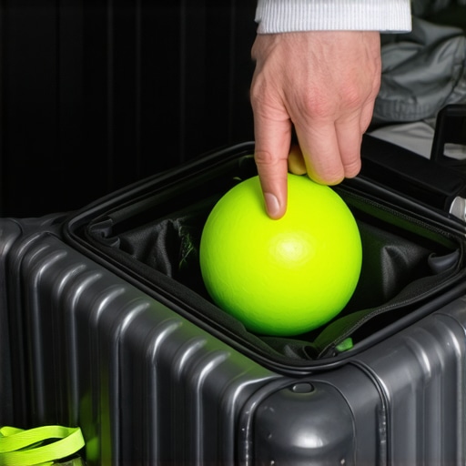 Lacrosse ball and resistance band for travel recovery