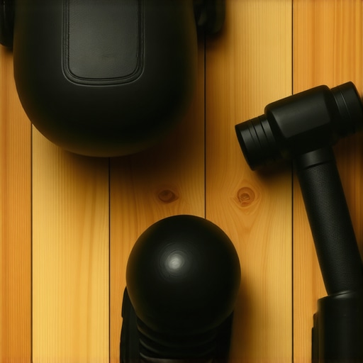 Essential Tools for Long-Term Spinal Maintenance Kettlebell, lacrosse ball, and lumbar support roll for back pain prevention