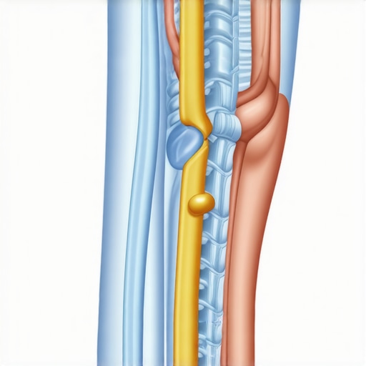 Kinetic Chain and Spinal Health Diagram Diagram illustrating how foot and ankle alignment affects lower back pain through the kinetic chain.