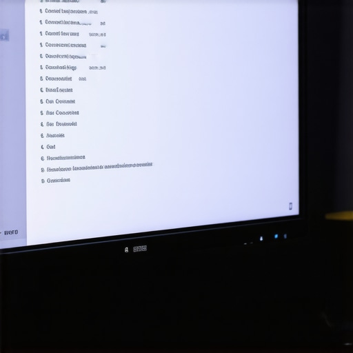 Optimized Monitor Display Settings for Neck Health Adjusting monitor scaling and brightness to prevent eye strain and forward head posture.