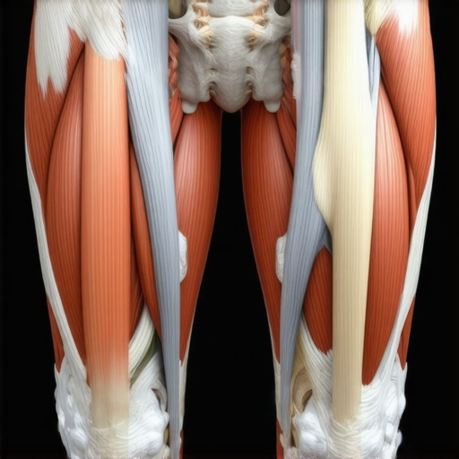 Medical illustration of pelvic tilt and leg length discrepancy