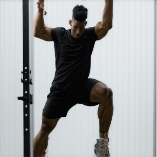 Man performing scapular wall slides to improve shoulder mobility and reduce pinching.
