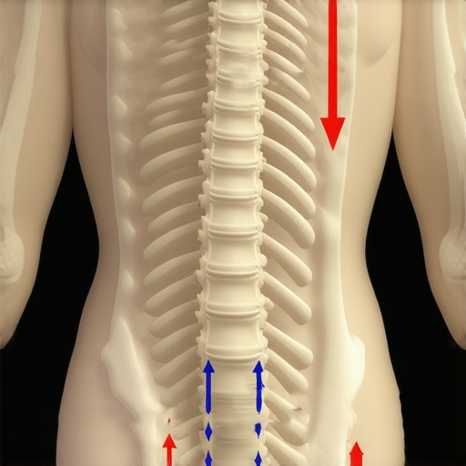 Spinal Hypermobility vs Hypomobility Diagram Anatomical illustration showing why self-cracking often targets the wrong spinal joints.