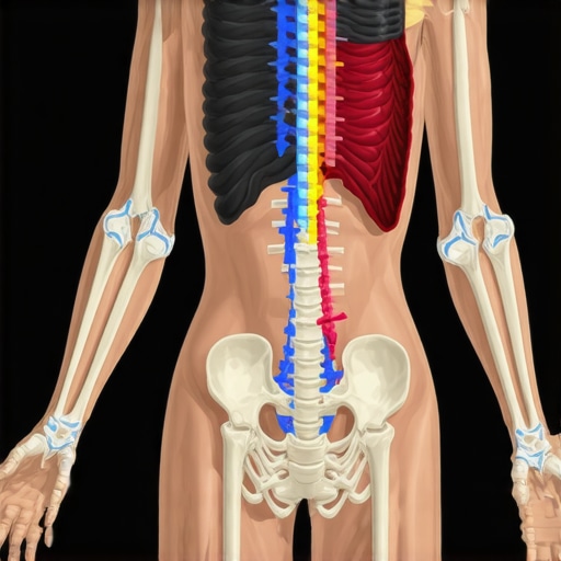 The Core Canister and Breath Mechanics Diagram showing how the diaphragm and pelvic floor move together during heavy lifting to manage internal pressure.