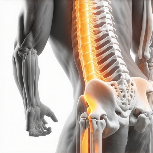 Diagram illustrating how tight hamstrings can be a neurological defense for lower back instability.