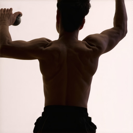 Athlete performing thoracic spine release with a lacrosse ball to improve hip and back health.